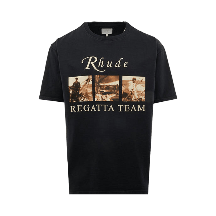 Rhude USVI Regatta Tour Short-Sleeve Tee 'Black'