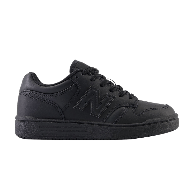 New Balance 480 Little Kid Wide 'Triple Black'