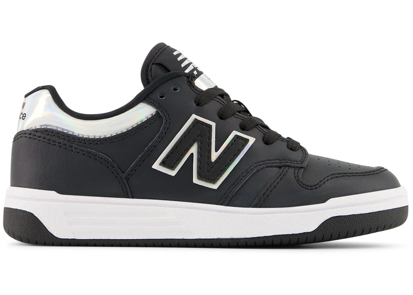 New Balance B480 Lace Black White (PS)
