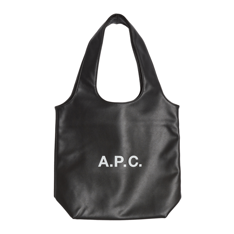 A.P.C. Ninon Faux Leather Tote Bag 'Black'