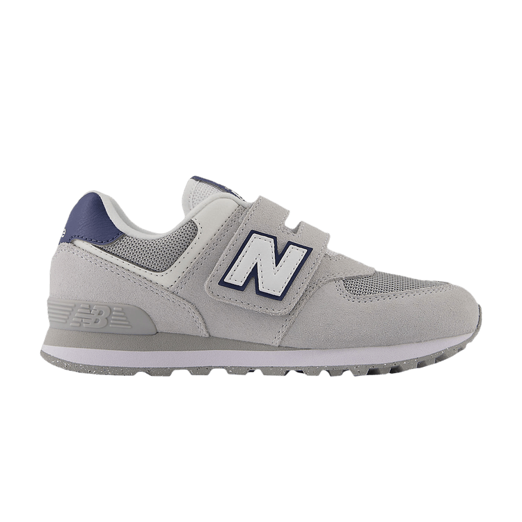 New Balance 574 Hook & Loop Little Kid 'Brighton Grey Navy'