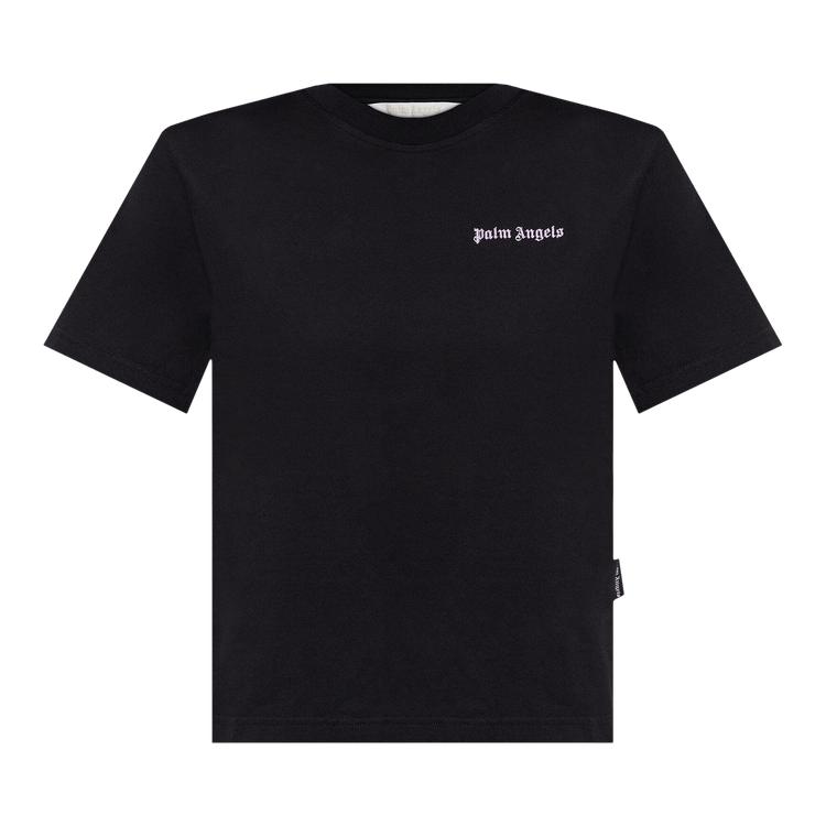 Palm Angels Classic Logo Fitted Tee 'Black/Lilac'