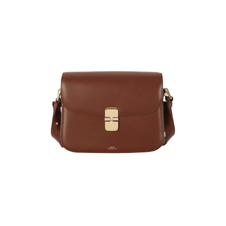 A.P.C. Grace Shoulder Bag 'Hazelnut'