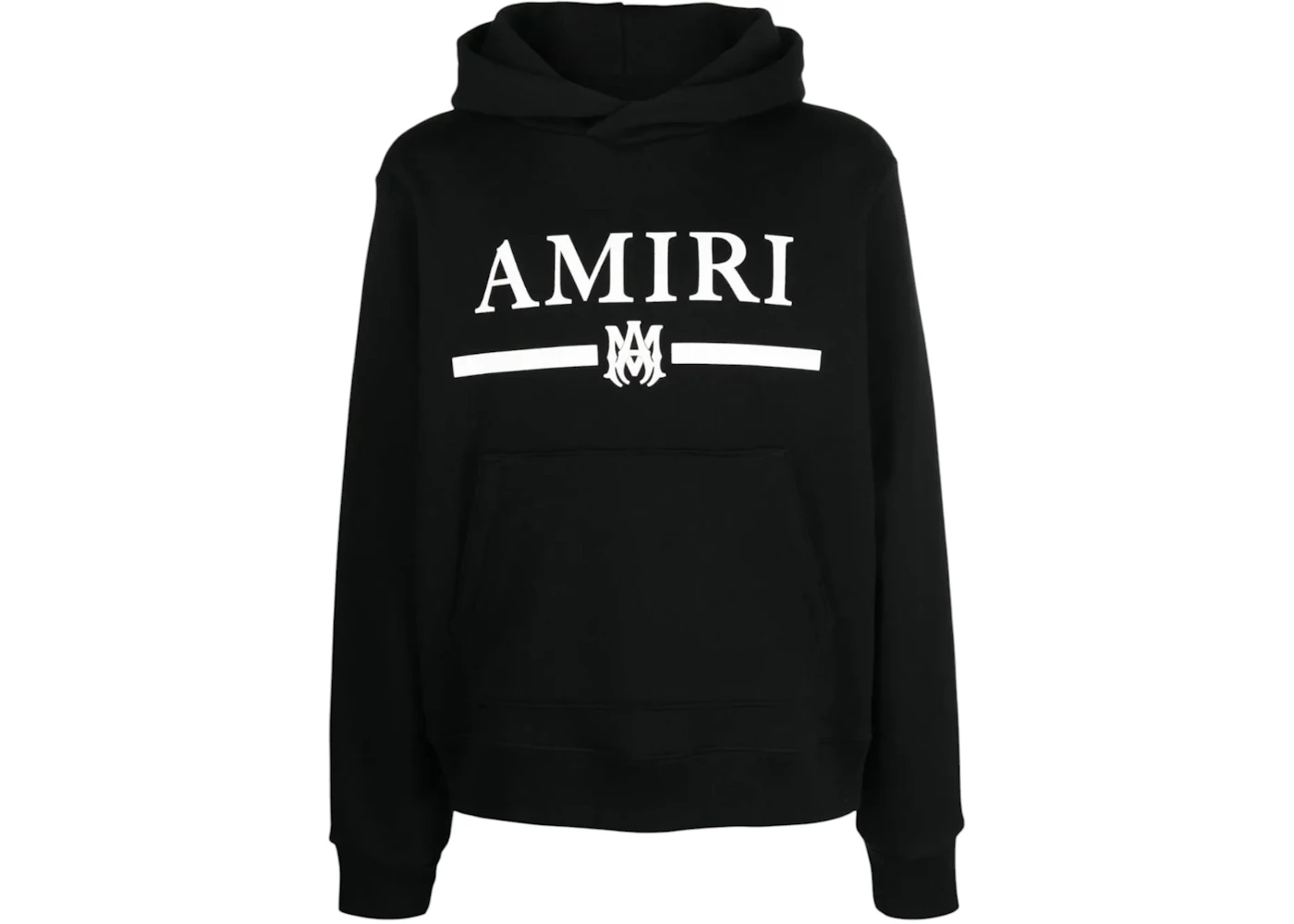 AMIRI Ma Bar Logo Hoodie Black
