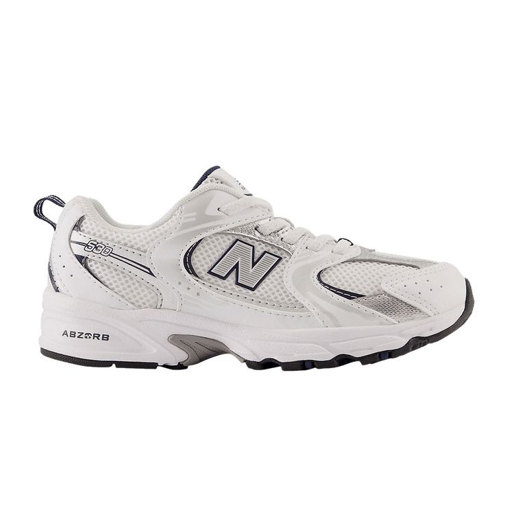 New Balance 530 Bungee Little Kid Wide 'White Natural Indigo'