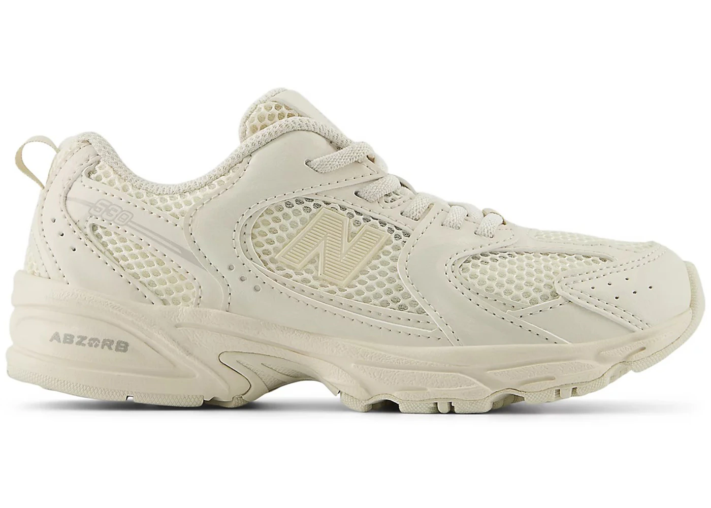 New Balance 530 Bungee Lace Beige (PS)