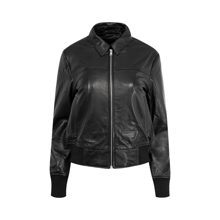 R13 Berlin Leather Jacket 'Black'