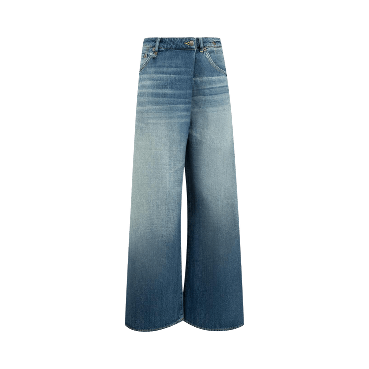 R13 Nico Wrap Jean 'Raine Blue'