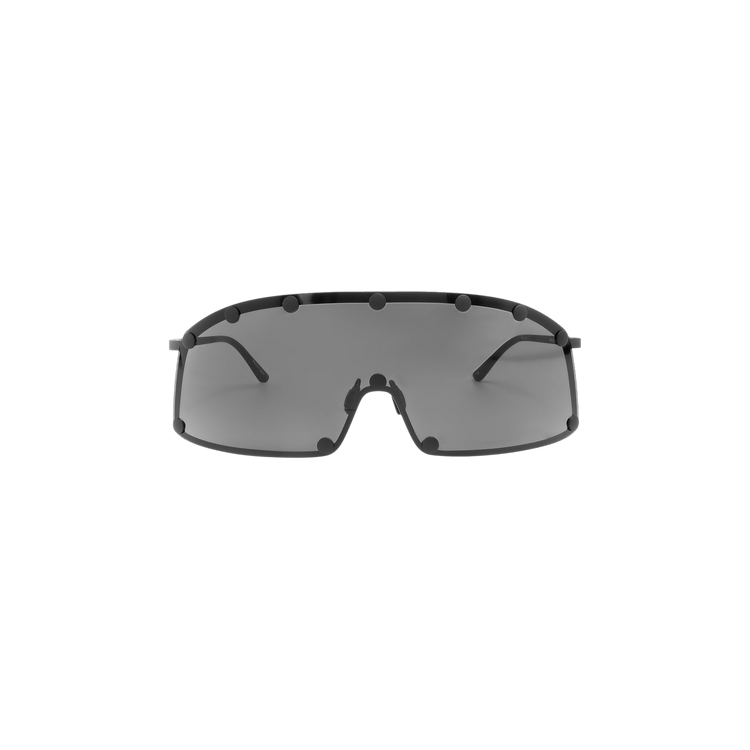 Rick Owens Shielding Sunglasses 'Black'