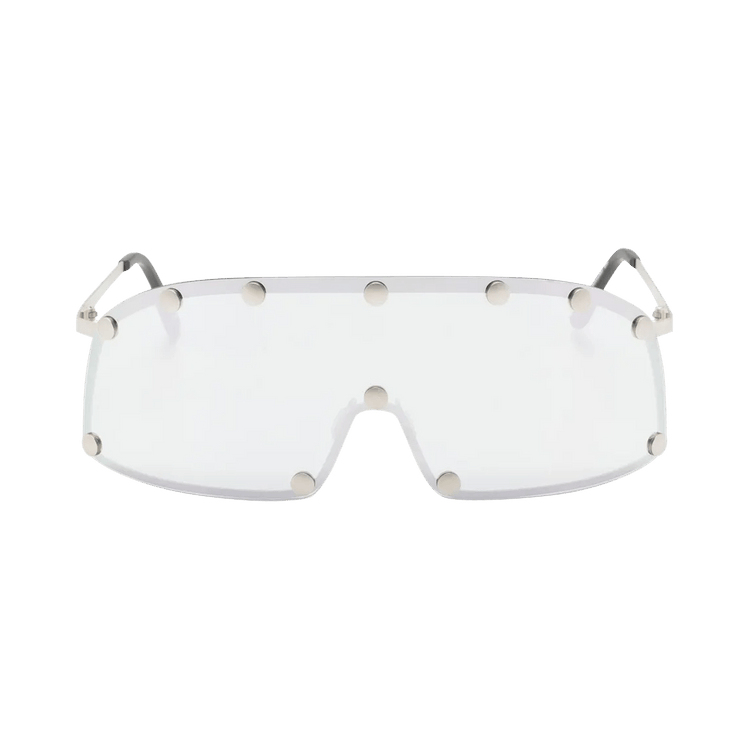 Rick Owens Shield Sunglasses 'Silver'