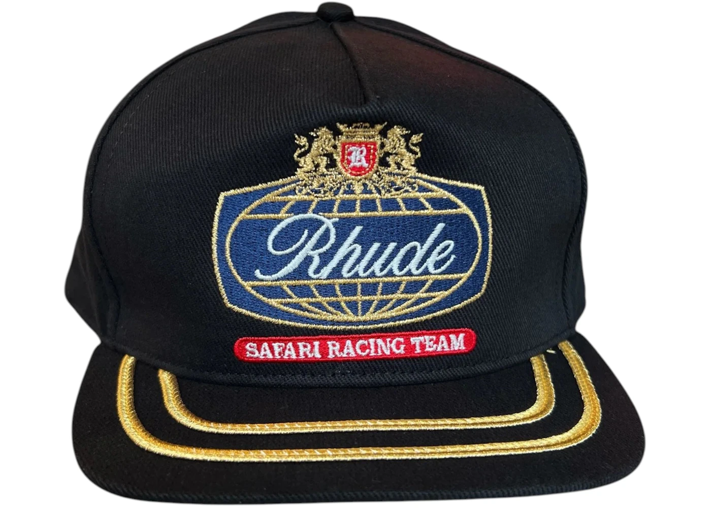 Rhude Safari Crest Hat Black/Navy