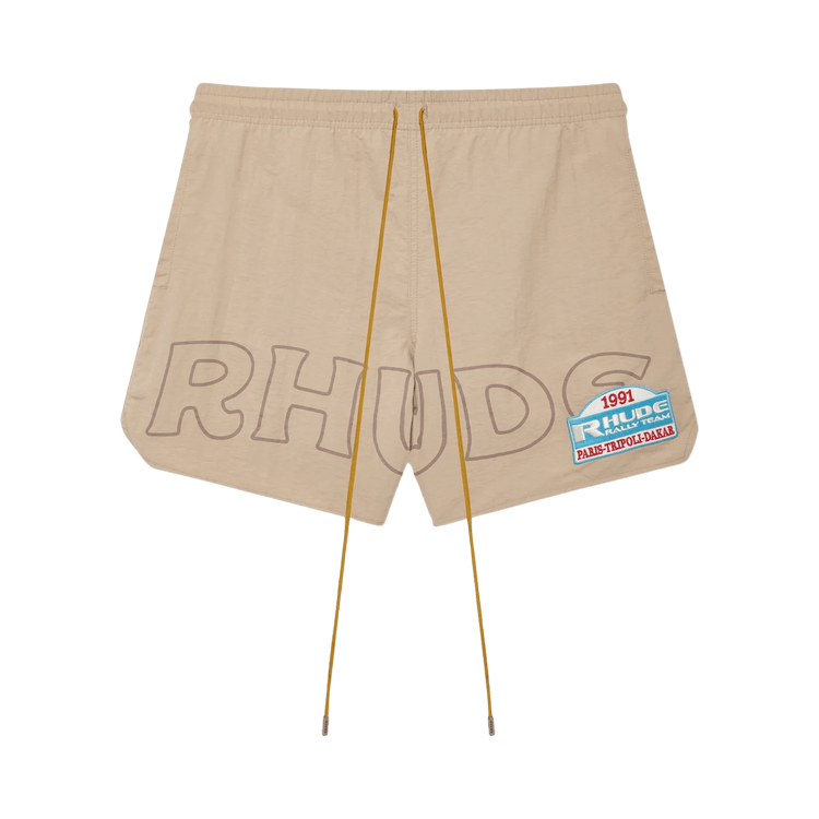 Rhude Tripoli Rally Team Short 'Tan'