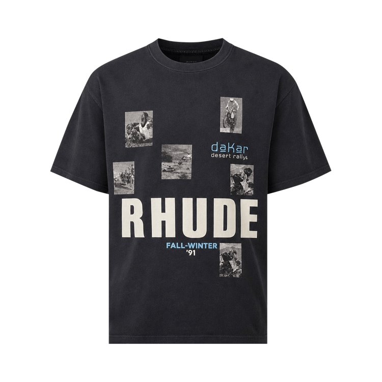 Rhude Winter 91 Rallye Tee 'Black/White'