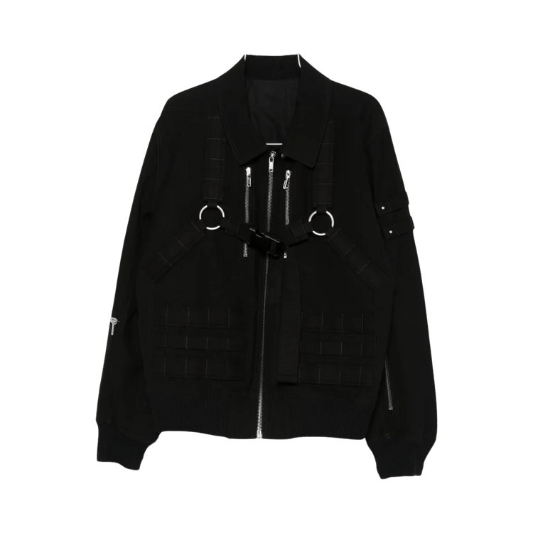 Rick Owens Blixa Cargo Bomber 'Black'