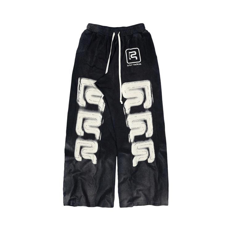 RIVINGTON roi Rebis R Logo Faster Flight Sweatpant 'Mechanic Black'