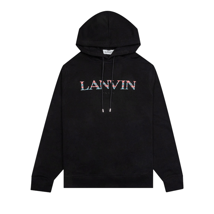 Lanvin Embroidered Hoodie 'Black'