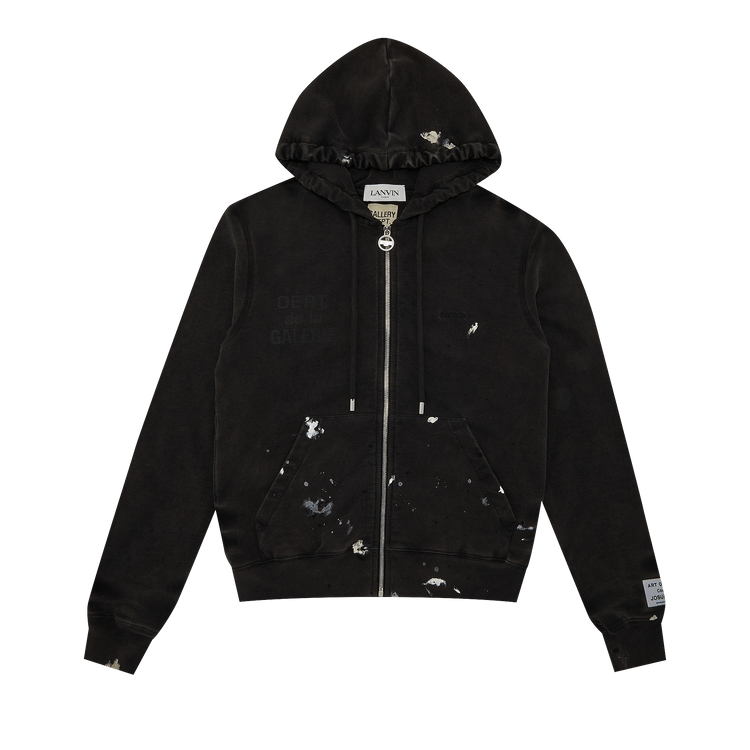 Gallery Dept. x Lanvin Paris Embroidered Zipped Hoodie 'Multicolor'