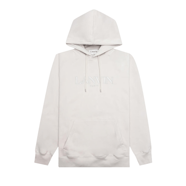 Lanvin Embroidered Popover Hoodie 'Mastic'