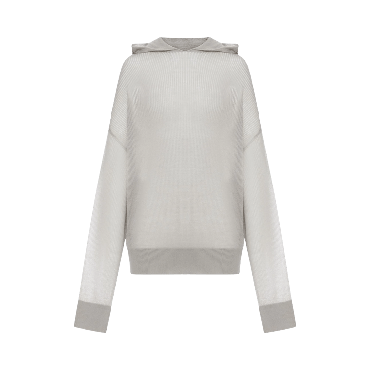 Rick Owens Maglia Hun Hoodie 'Pearl'