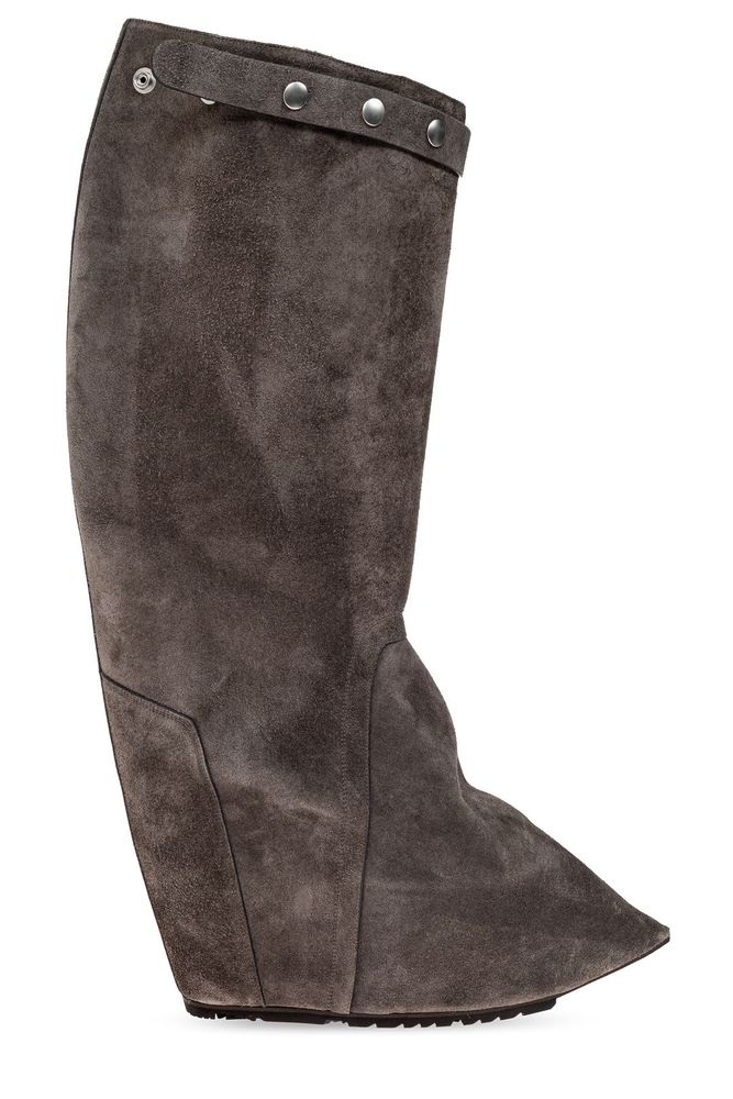 Rick Owens Taconaska Wedge Knee-High Boots