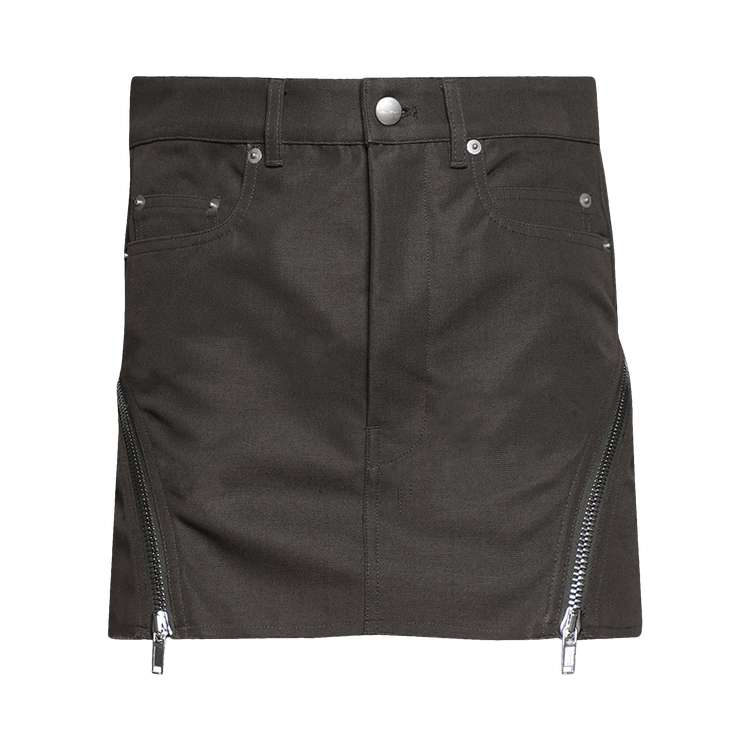 Rick Owens Bolan Banana Mini Skirt 'Dark Dust'