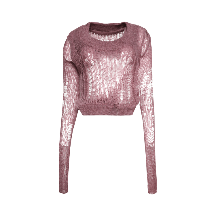 Rick Owens Spider Banana Sweater 'Pink'