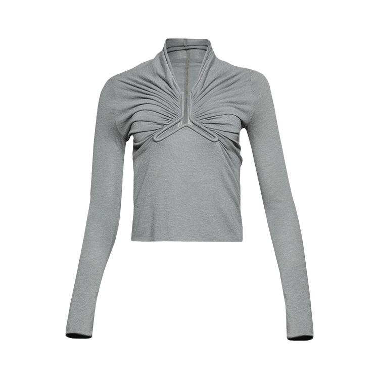 Rick Owens Allanah Long-Sleeve Top 'Washed Indigo'