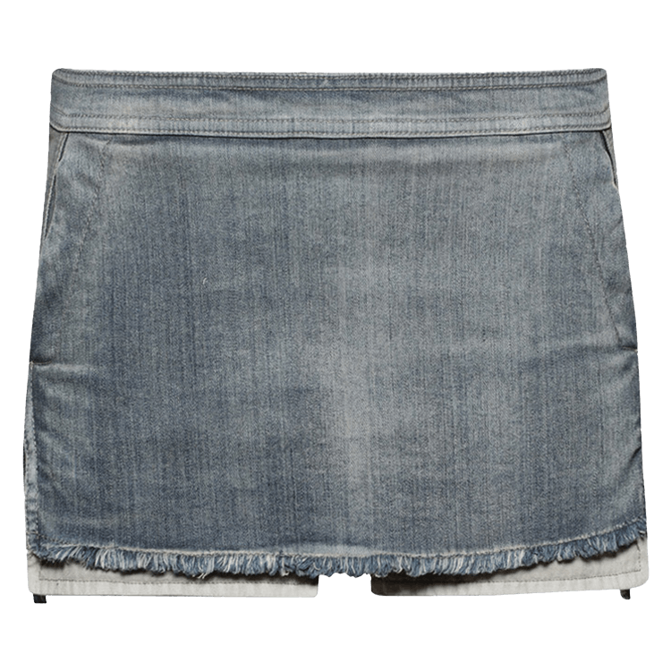 Rick Owens Cutoff Mini Skirt 'Dirty Hustler'