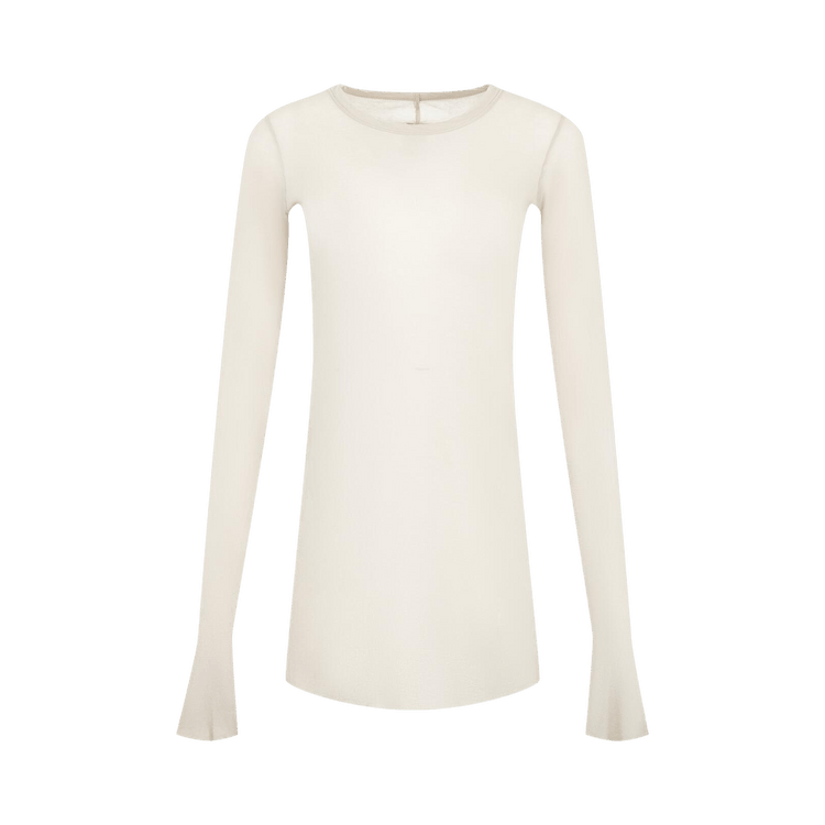 Rick Owens Rib Long-Sleeve T 'Pearl'