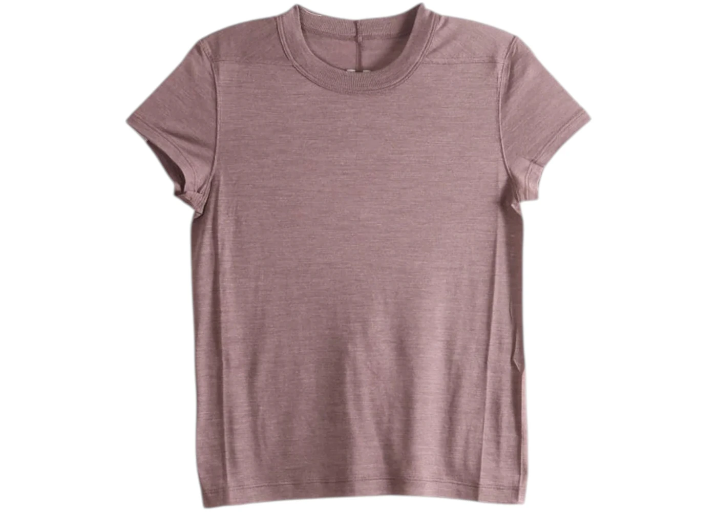 Rick Owens Women's Cropped Level T-Shirt Grape