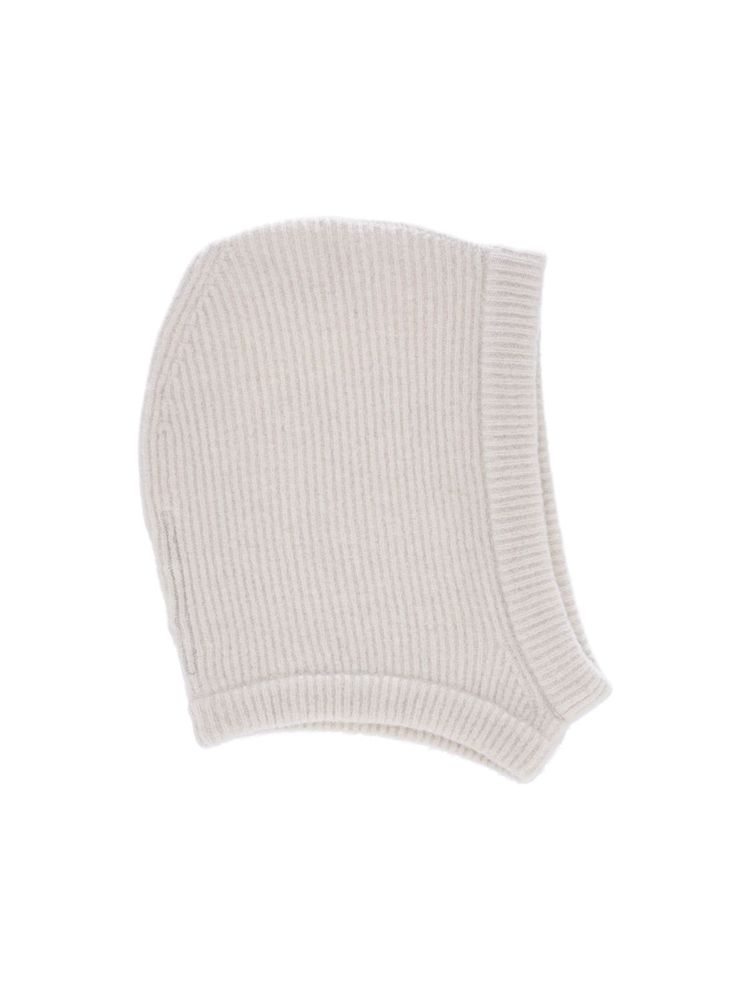 Rick Owens Ribbed-Knit Pull-On Balaclava Hat