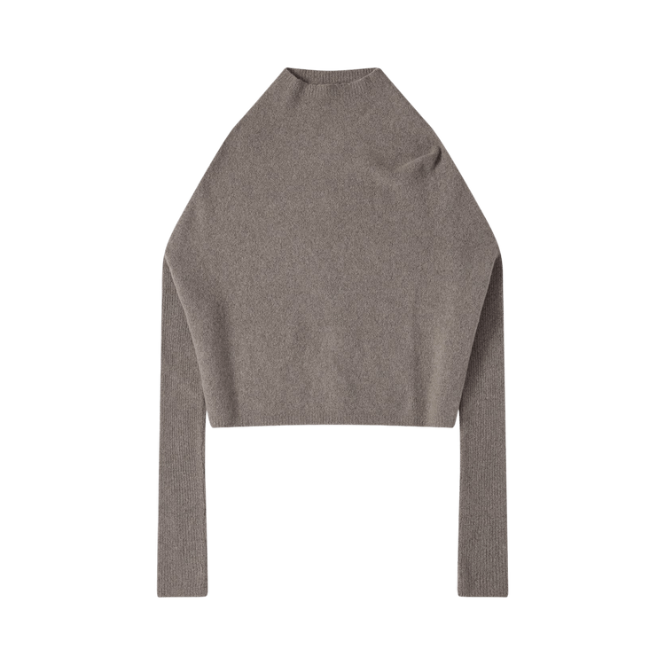 Rick Owens Long-Sleeve Crater Maglia 'Dust'