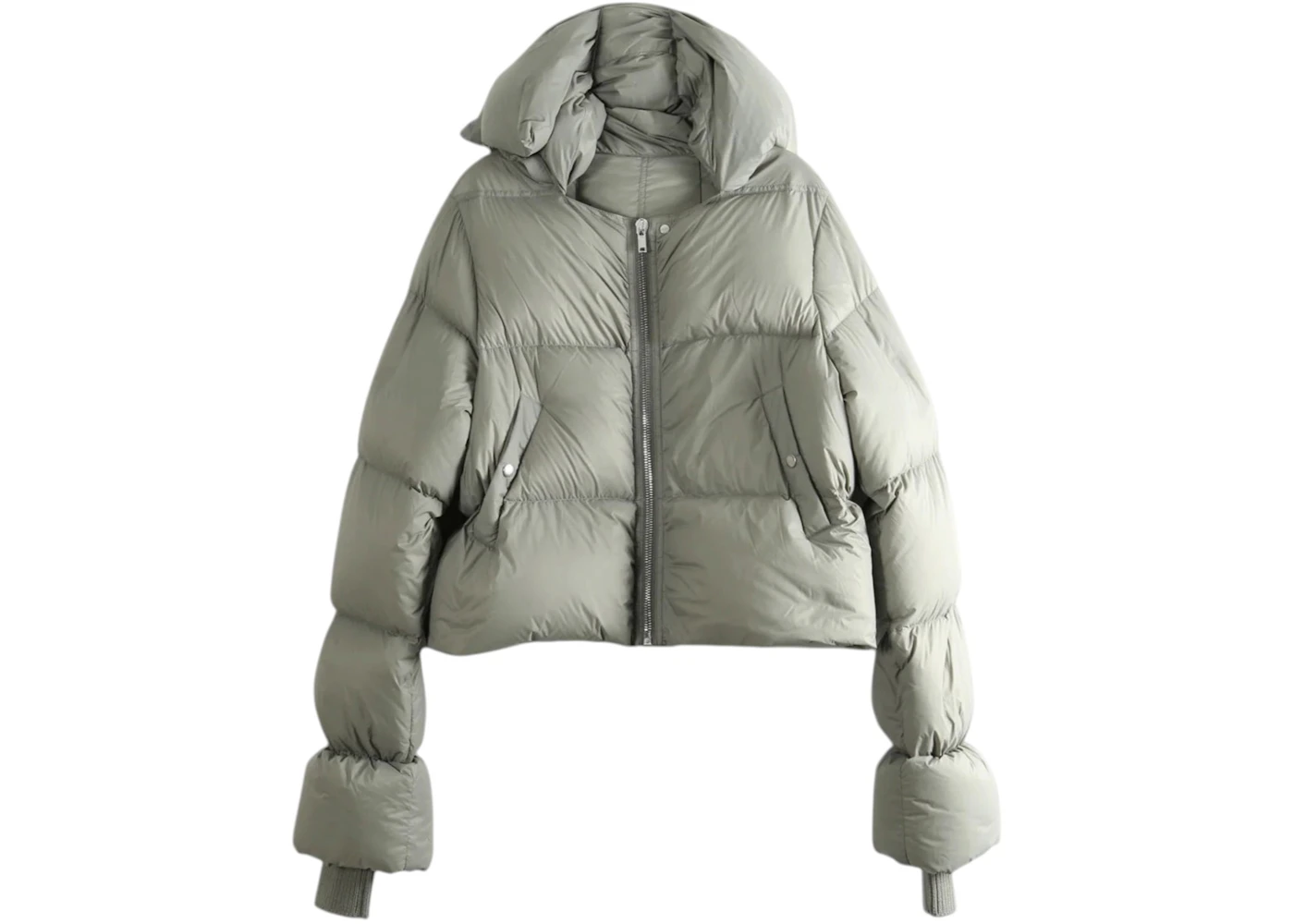 Rick Owens Women's Funnel Neck Jacket Drk Pearl