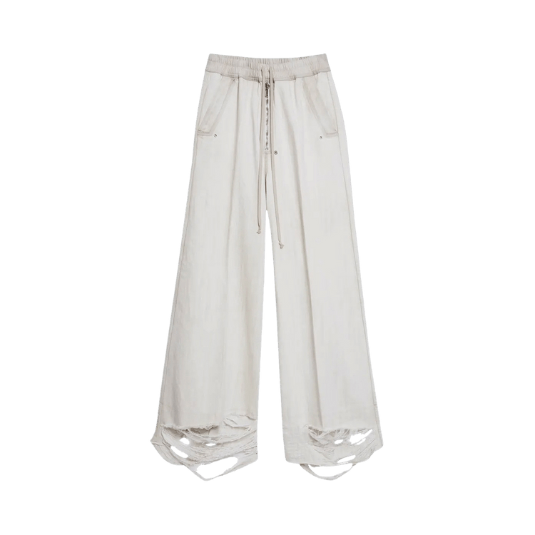 Rick Owens Wide Bela Pants 'Milk Wash'