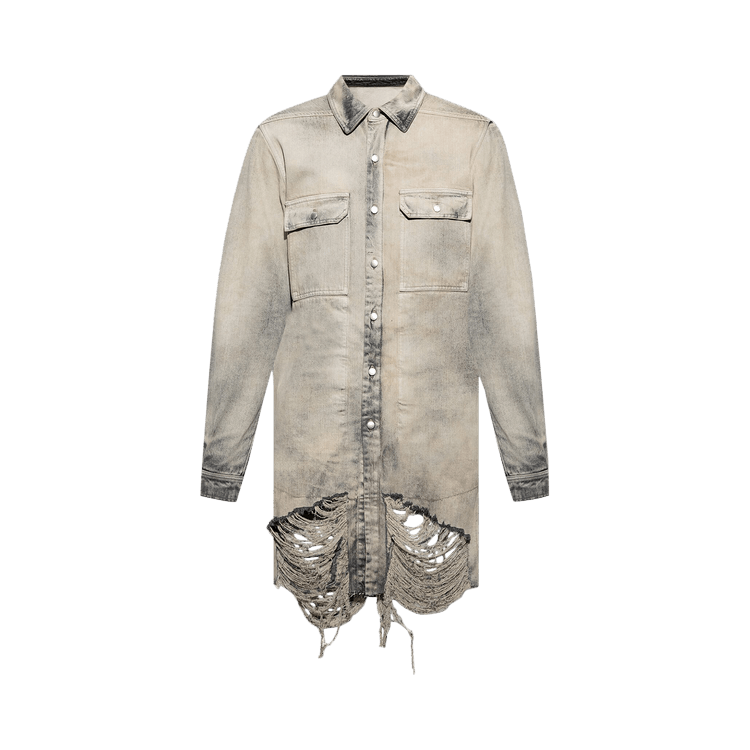 Rick Owens Outershirt 'Mineral Pearl'