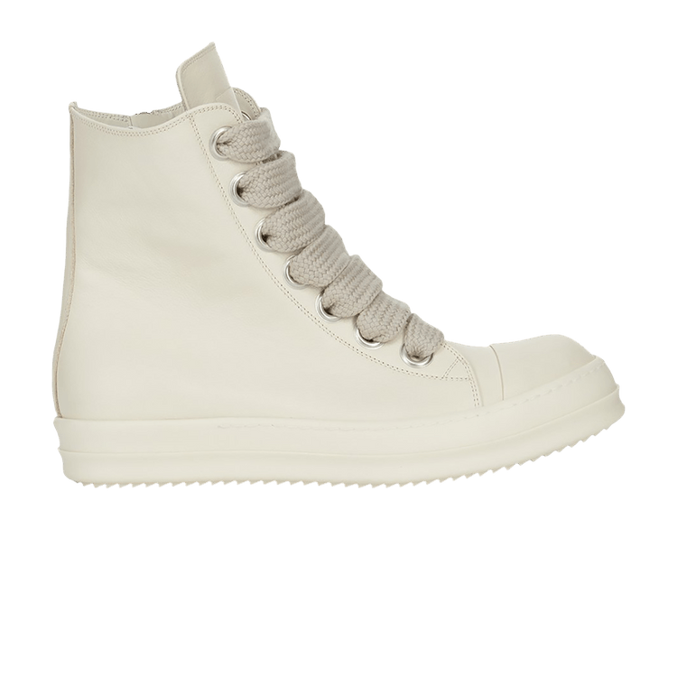 Rick Owens Lido Jumbo Laced Sneaker 'Milk'