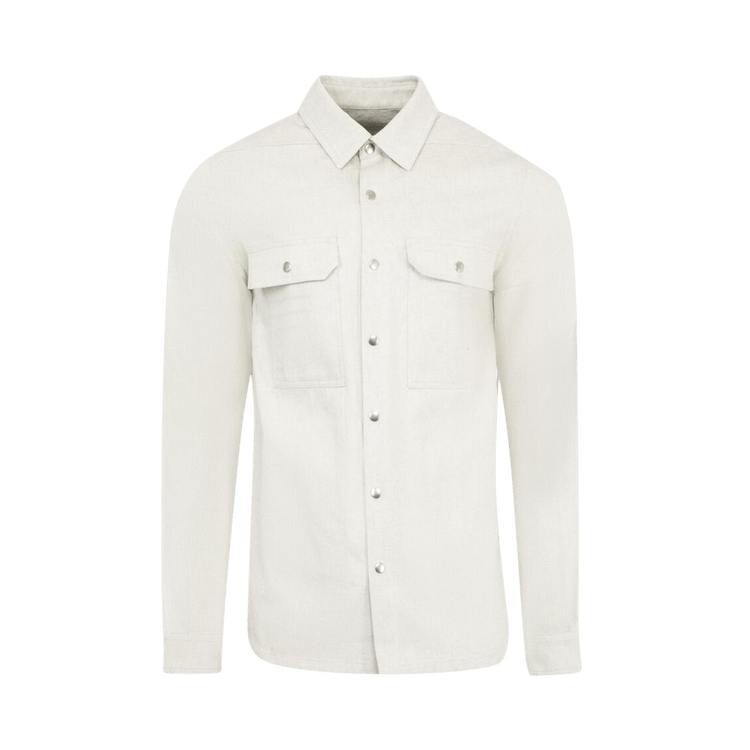 Rick Owens Flap Pocket Shirt Jacket 'Dinge'