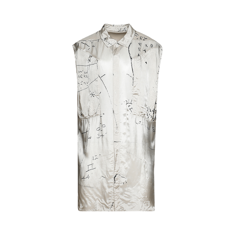 Rick Owens Jumbo SL Outershirt 'Milk/Black'