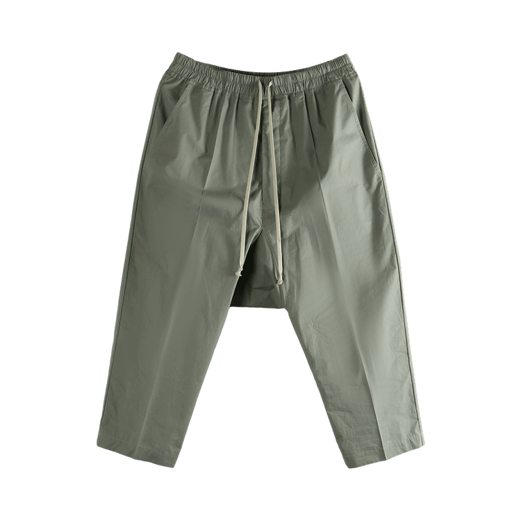 Rick Owens Drawstring Cropped Pants 'Euca'