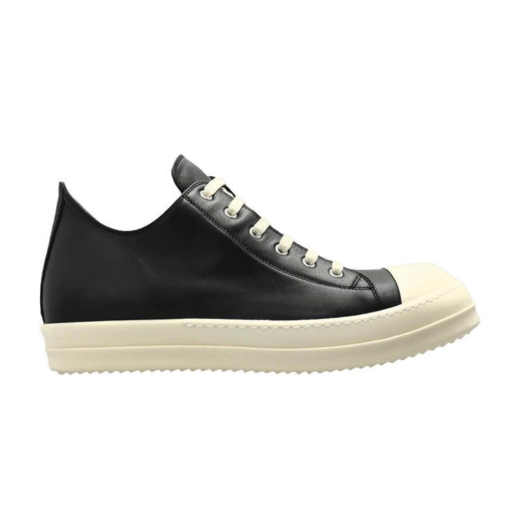 Rick Owens Ramones Low Sneaker 'Black Milk'