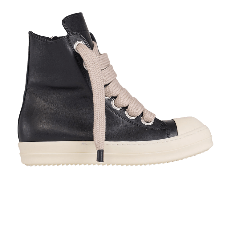 Rick Owens Jumbolace Sneaker 'Black Milk'