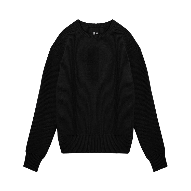 Rick Owens Fisherman Round Neck 'Black'