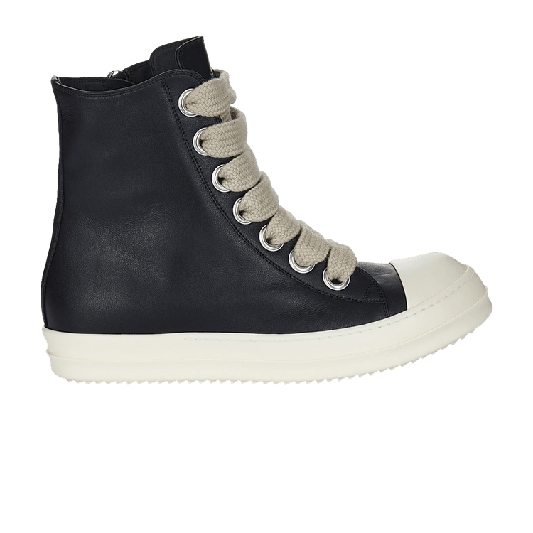 Rick Owens Porterville Jumbo Laced Sneaker 'Black Pearl'