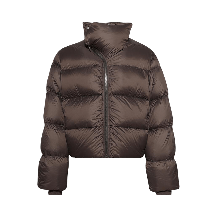 Rick Owens Woven Down Jacket 'Dark Dust'