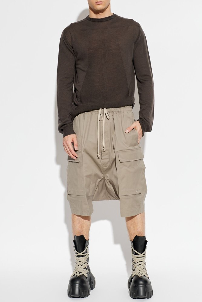 Rick Owens Seam Detail Knitted Sweater