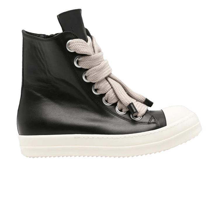 Rick Owens Jumbolace Sneaker 'Black Milk'