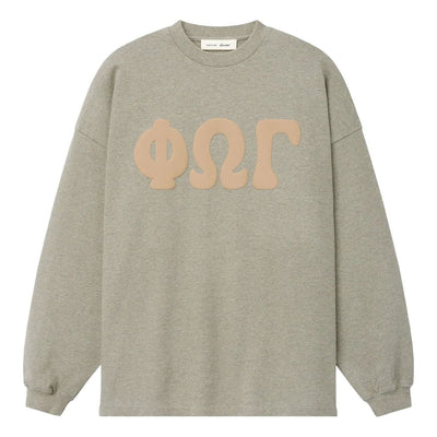 Fear of God Essentials Heavy Jersey Merch T-Shirt 'Washed Seal Heather'