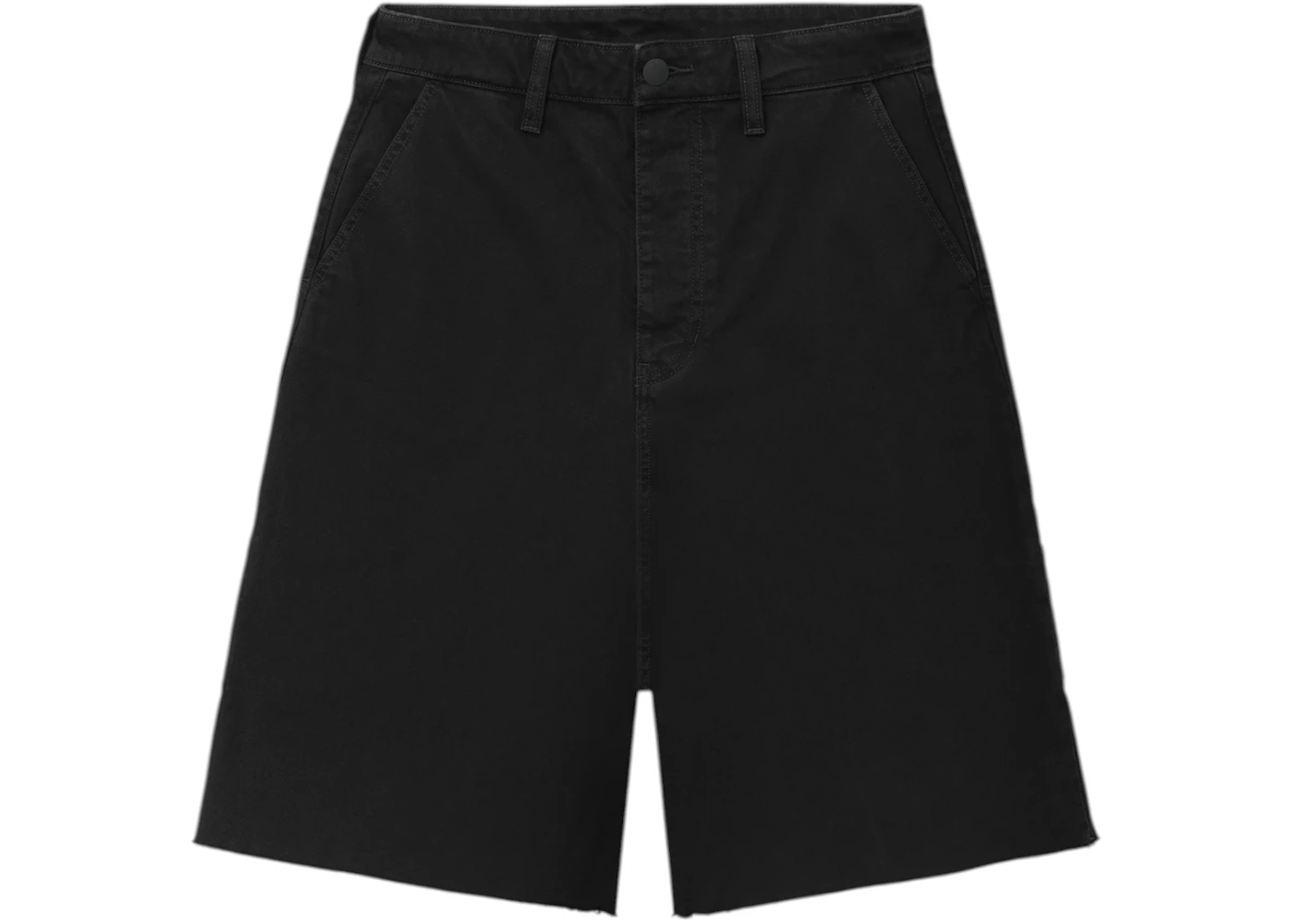 Fear of God Essentials Raw Cut 5-Pocket Shorts Overdyed Black