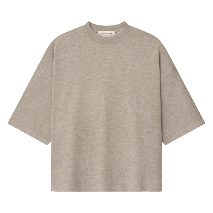 Fear of God Essentials Soft Knit Tee 'Seal Heather'