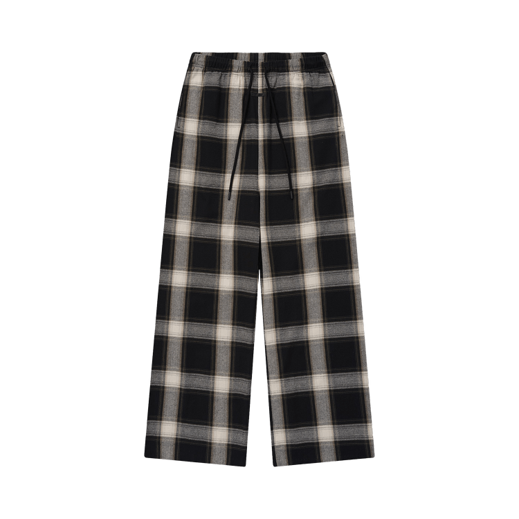 Fear of God Essentials Flannel Lounge Pant 'Iron Grey Plaid'